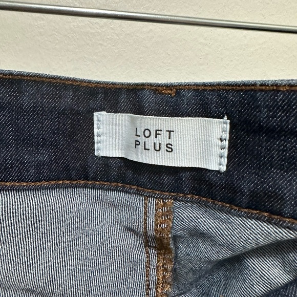 NWOT LOFT plus high waist skinny jeans - Picture 6 of 6